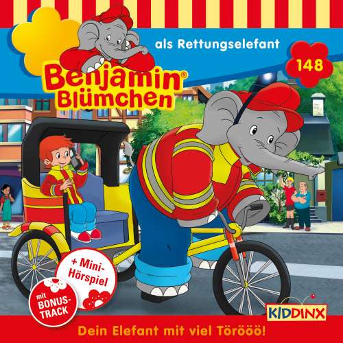 Cover von Benjamin Blümchen - Folge 148 - Benjamin als Rettungselefant