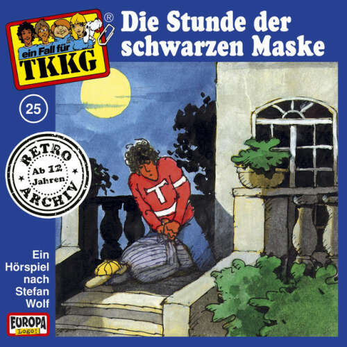 Cover von TKKG Retro-Archiv - 025/Die Stunde der schwarzen Maske
