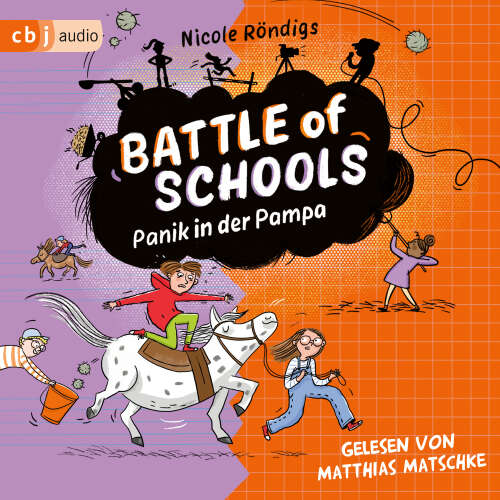 Cover von Nicole Röndigs - Die Battle-of-Schools-Reihe - Band 3 - Battle of Schools - Panik in der Pampa