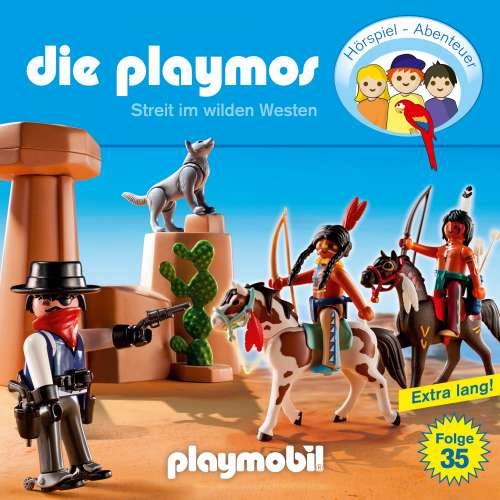 Cover von Die Playmos - Das Original Playmobil Hörspiel - Folge 35 - Streit im Wilden Westen