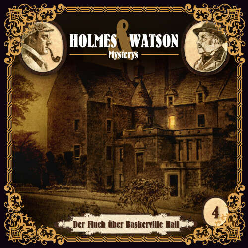 Cover von Holmes & Watson Mysterys - Folge 4 - Der Fluch der Baskervilles