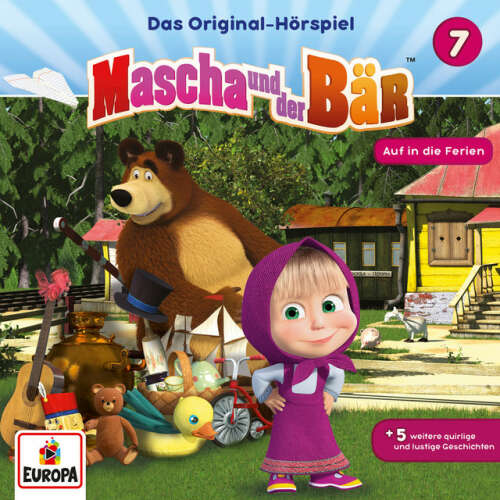 Cover von Mascha und der Bär - 007/Auf in die Ferien