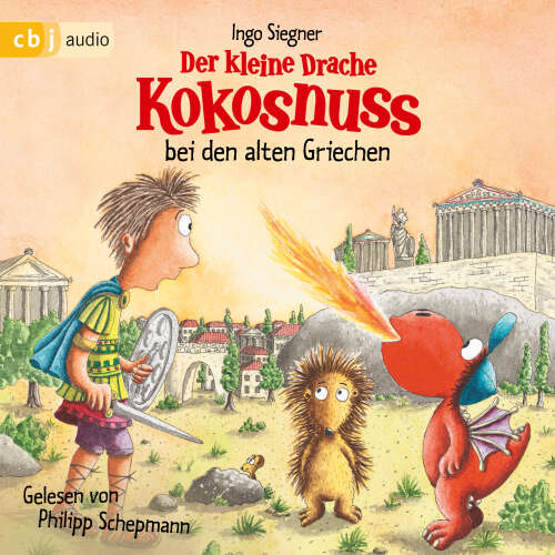Cover von Ingo Siegner - Die Abenteuer des kleinen Drachen Kokosnuss - Band 32 - Der kleine Drache Kokosnuss bei den alten Griechen