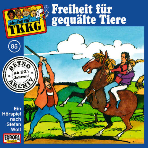 Cover von TKKG Retro-Archiv - 085/Freiheit für gequälte Tiere