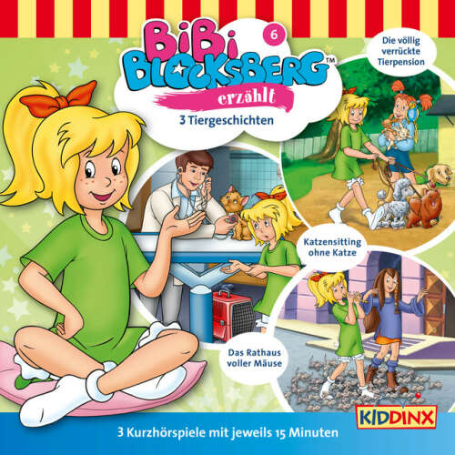Cover von Bibi Blocksberg - Kurzhörspiel - Bibi erzählt: Tiergeschichten
