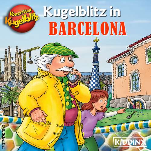 Cover von Ursel Scheffler - Kommissar Kugelblitz in Barcelona