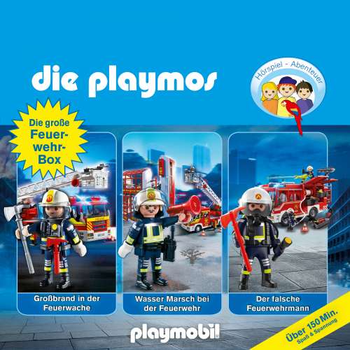 Cover von Die Playmos  - Die Playmos - Die große Feuerwehr-Box, Folgen 42, 57, 62