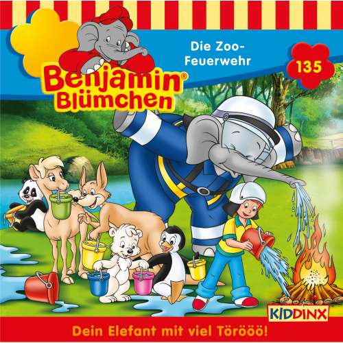 Cover von Benjamin Blümchen - Folge 135 - Die Zoo-Feuerwehr