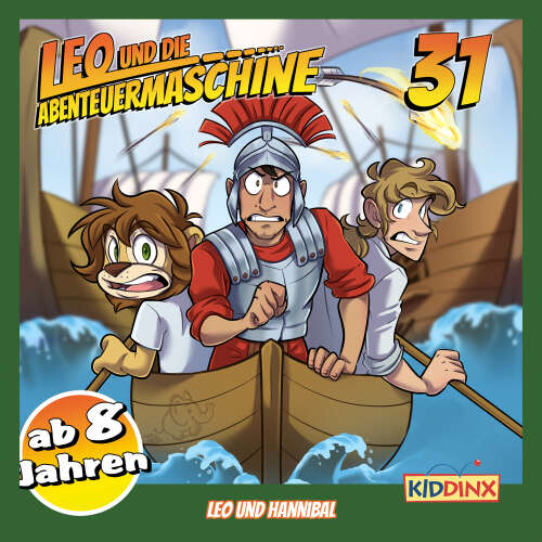 Cover - Leo und die Abenteuermaschine - Folge 31 - Leo und Hannibal