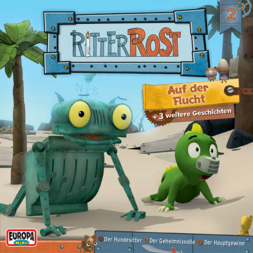 Cover von Ritter Rost - Hörspiel zur TV-Serie 02/Auf der Flucht
