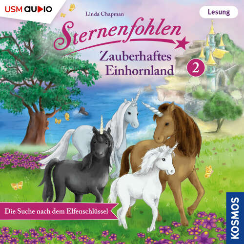 Cover - Linda Chapman - Sternenfohlen - Zauberhaftes Einhornland - Teil 2 - Die Suche nach dem Elfenschlüssel