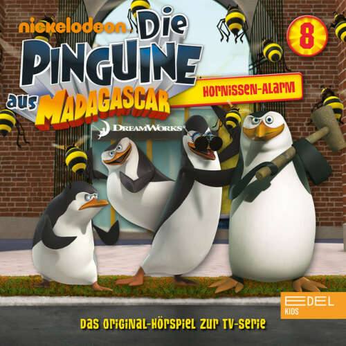 Cover von Die Pinguine aus Madagascar - Folge 8: Hornissen Alarm (Das Original-Hörspiel zur TV-Serie)