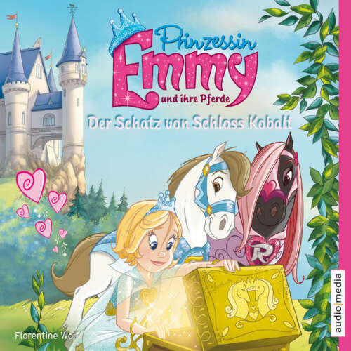 Cover von Florentine Wolf - Prinzessin Emmy und ihre Pferde. Der Schatz von Schloss Kobalt