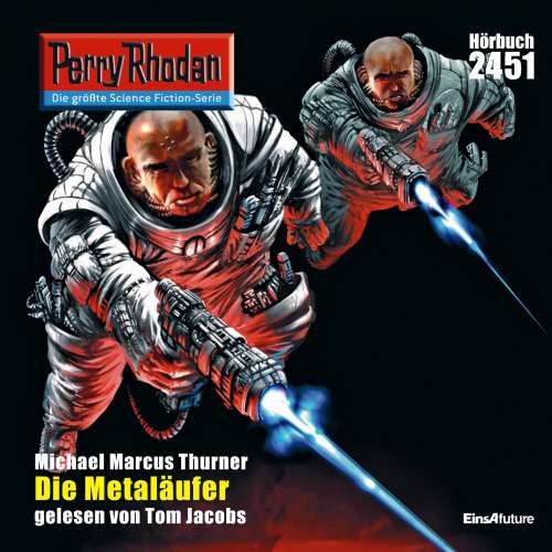 Cover von Michael Marcus Thurner - Perry Rhodan - Erstauflage 2451 - Die Metaläufer