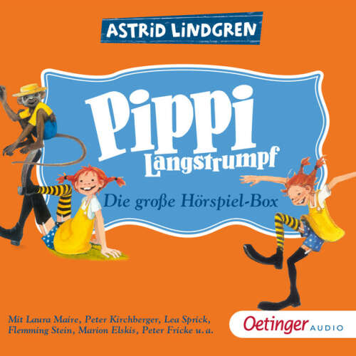 Cover von Astrid Lindgren - Pippi Langstrumpf. Die große Hörspielbox