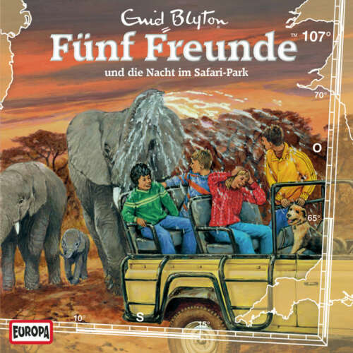 Cover von Fünf Freunde - 107/und die Nacht im Safari-Park