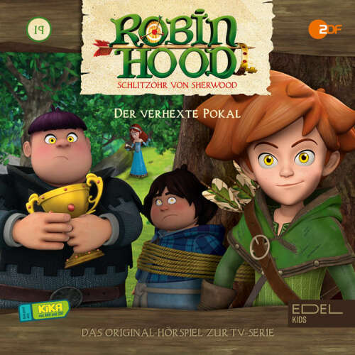 Cover von Robin Hood - Schlitzohr von Sherwood - Folge 19: Der verhexte Pokal (Das Original Hörspiel zur TV- Serie)