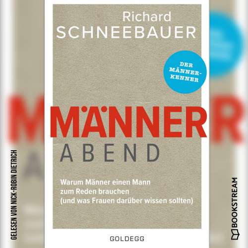 Cover von Richard Schneebauer - Männerabend - Warum Männer einen Mann zum Reden brauchen - und was Frauen darüber wissen sollten