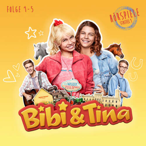 Cover von Bibi und Tina - Hörspiele zur Serie (Staffel 1, Episode 1-5)