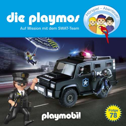 Cover von Die Playmos -  Das Original Playmobil Hörspiel - Folge 78 - Auf Mission mit dem SWAT-Team