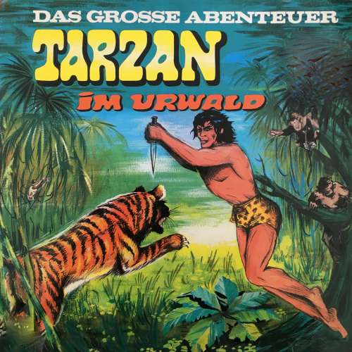 Cover von Tarzan - Das große Abenteuer - Folge 1 - Tarzan im Urwald