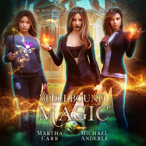 Cover von Martha Carr - Witches of Pressler Street - Book 3 - Spellbound Magic