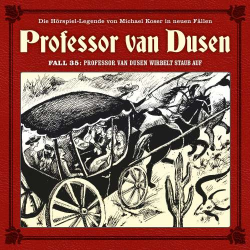 Cover von Professor van Dusen - Fall 35 - Professor van Dusen wirbelt Staub auf
