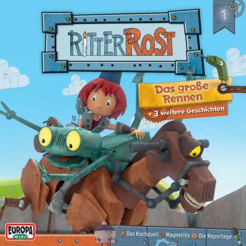 Cover von Ritter Rost - Hörspiel zur TV-Serie 01/Das große Rennen