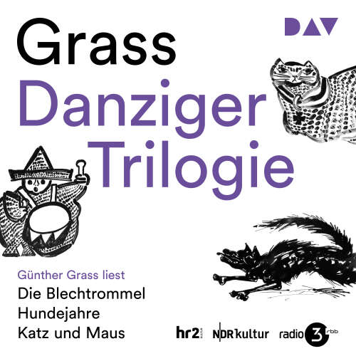 Cover von Günter Grass - Danziger Trilogie: Die Blechtrommel, Katz und Maus, Hundejahre