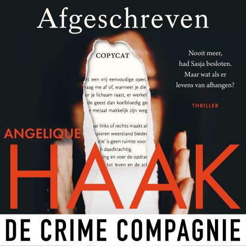 Cover von Angelique Haak - Afgeschreven - Nooit meer, had Sasja besloten. Maar wat als er levens vanaf hangen?