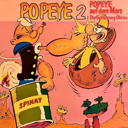 Cover von Popeye - Folge 2 - Popeye auf dem Mars / Die Entführung Olivias