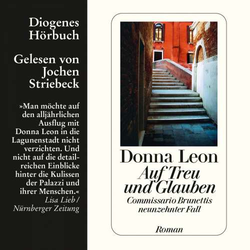 Cover von Donna Leon - Commissario Brunetti 19 - Auf Treu und Glauben