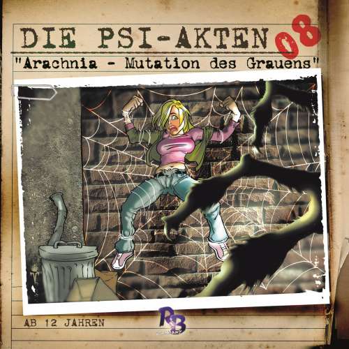 Cover von Simeon Hrissomallis - Die PSI-Akten - Folge 8 - Arachnia - Mutation des Grauens