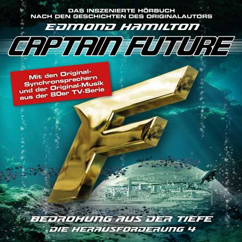 Cover von Captain Future - Folge 4 - Bedrohung aus der Tiefe