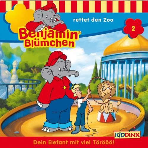 Cover von Benjamin Blümchen -  Folge 2 - Benjamin rettet den Zoo