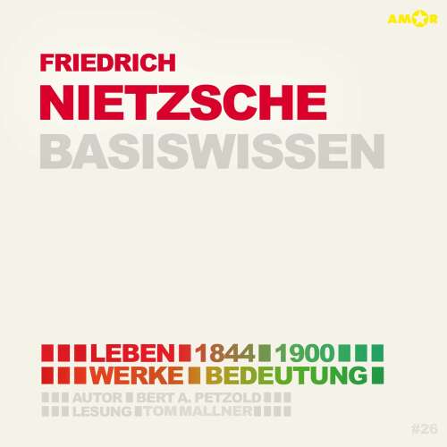 Cover - Bert Alexander Petzold - Basiswissen - Friedrich Nietzsche (1844-1900) - Leben, Werke, Bedeutung