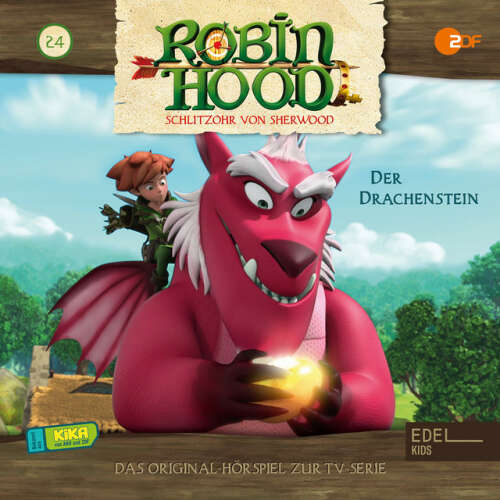 Cover von Robin Hood - Schlitzohr von Sherwood - Folge 24: Der Drachenstein (Das Original-Hörspiel zur TV-Serie)