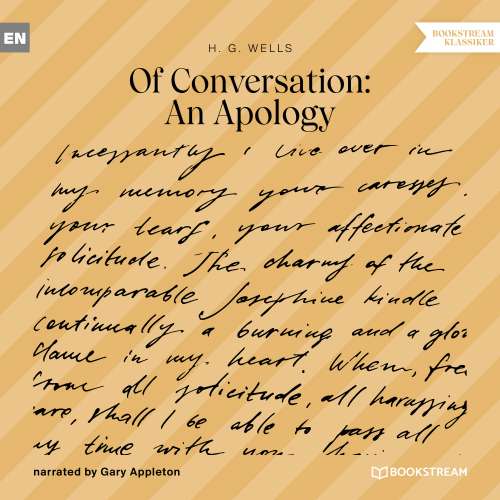 Cover von H. G. Wells - Of Conversation: An Apology