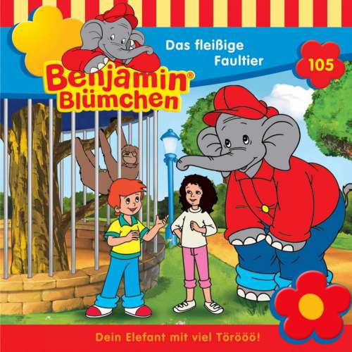 Cover von Benjamin Blümchen - Folge 105 - Das fleißige Faultier