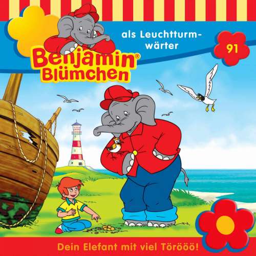 Cover von Benjamin Blümchen -  Folge 91 - Benjamin als Leuchtturmwärter