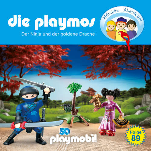 Cover von Die Playmos - Das Original Playmobil Hörspiel - Folge 89 - Der Ninja und der goldene Drache