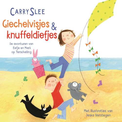 Cover von Carry Slee - Giechelvisjes & knuffeldiefjes - Avonturen van Eefje en Mark op Terschelling