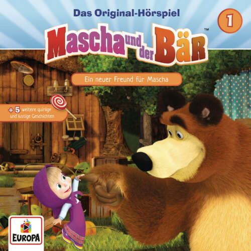 Cover von Mascha und der Bär - 001/Ein neuer Freund für Mascha