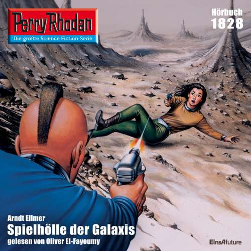 Cover von Arndt Ellmer - Perry Rhodan - Erstauflage 1828 - Spielhölle der Galaxis