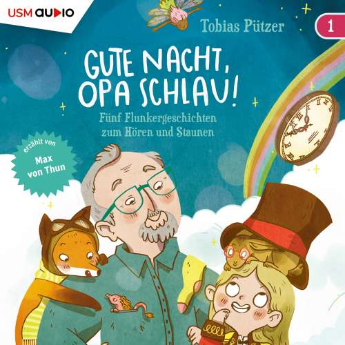 Cover von Gute Nacht, Opa Schlau - Band 1 - 5 Flunkergeschichten zum Hören und Staunen