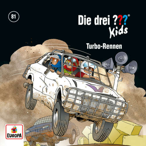 Cover von Die drei ??? Kids - Folge 81: Turbo-Rennen