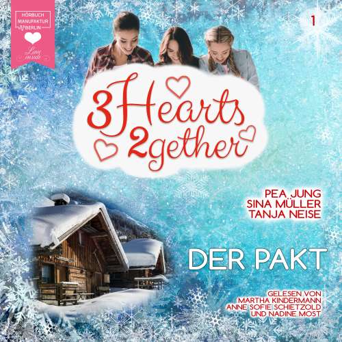 Cover von Pea Jung - 3hearts2gether - Band 1 - Der Pakt