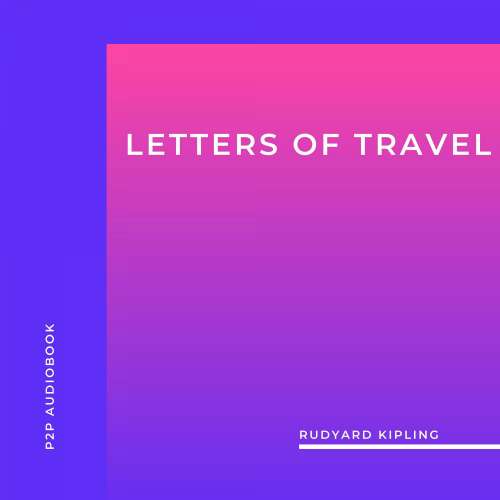 Cover von Rudyard Kipling - Letters of Travel