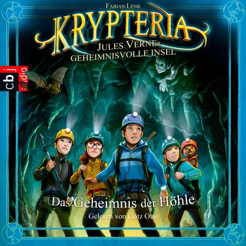 Cover von Fabian Lenk - Krypteria - Jules Vernes geheimnisvolle Insel - Band 1 - Das Geheimnis der Höhle