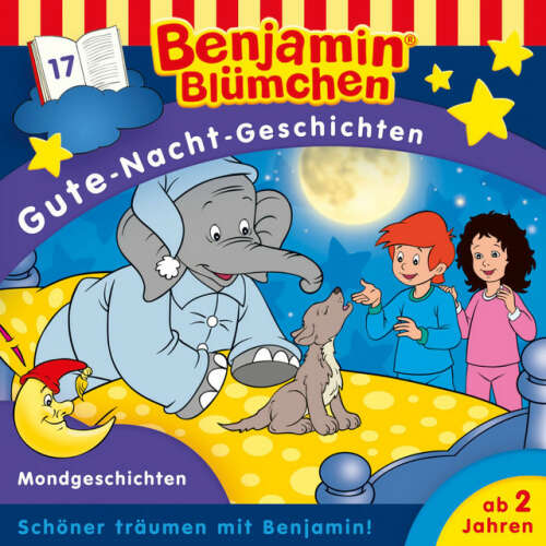 Cover von Benjamin Blümchen - Gute Nacht Geschichten - Folge 17: Mondgeschichten